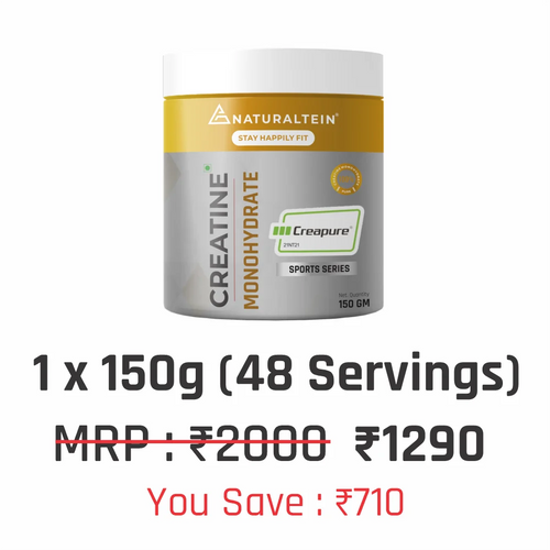 100% Pure Creapure Creatine Monohydrate