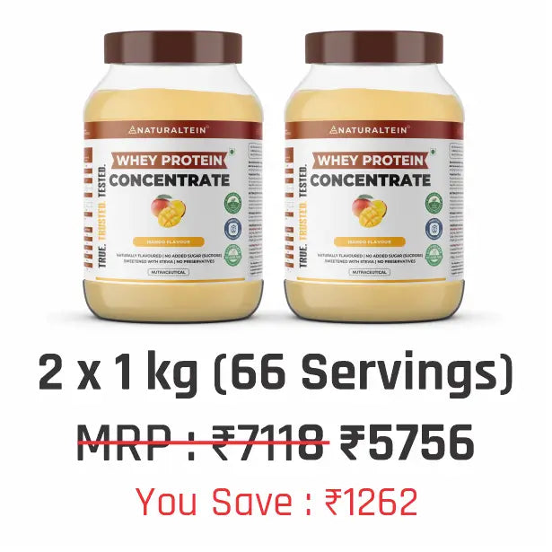 100% Natural Whey Protein Concentrate