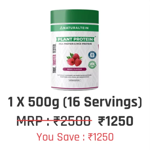 100% Natural Plant Protein