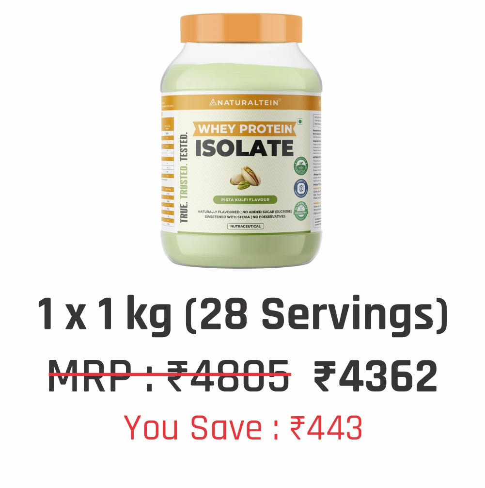 100% Natural Whey Protein Isolate