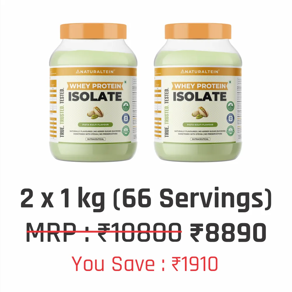 100% Natural Whey Protein Isolate