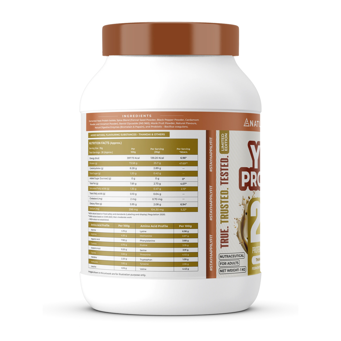 100% Natural Yes Protein