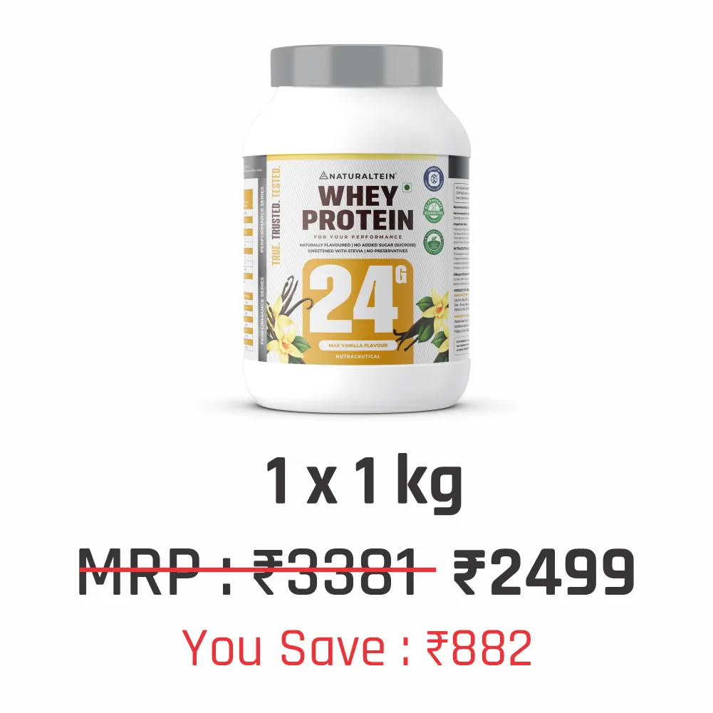 100% Natural Whey Protein Max