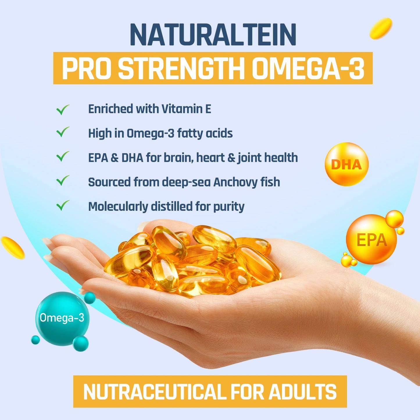 Pro Strength Omega 3 with Vitamin E