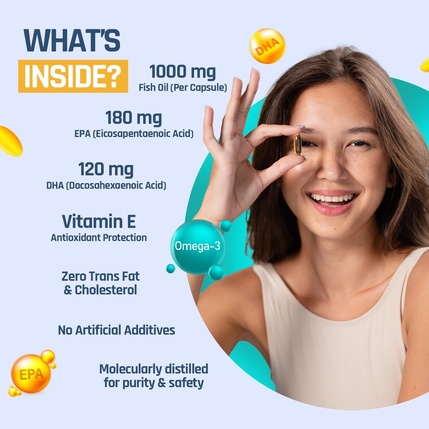 Pro Strength Omega 3 with Vitamin E