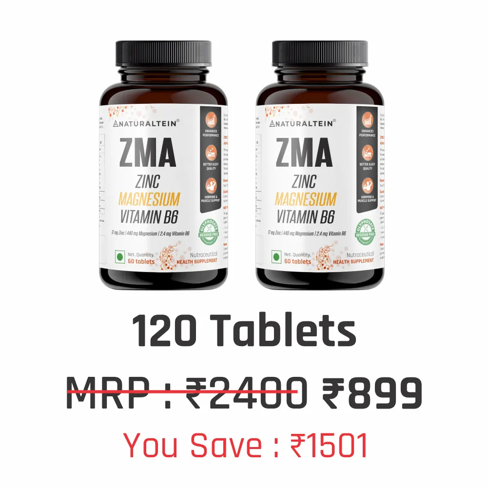ZMA (Zinc Magnesium Vitamin B6)