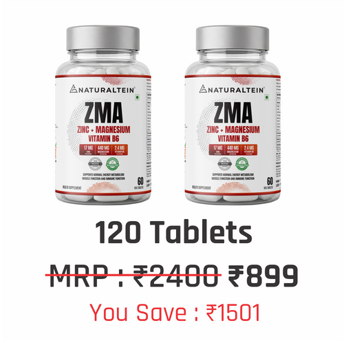 ZMA (Zinc Magnesium Vitamin B6)