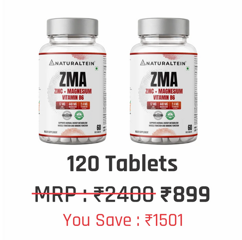 ZMA (Zinc Magnesium Vitamin B6)