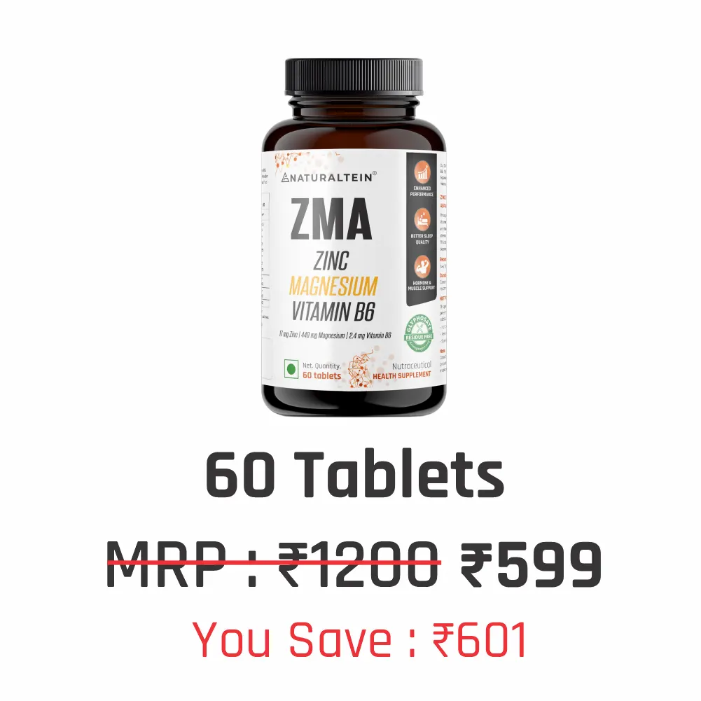 ZMA (Zinc Magnesium Vitamin B6)
