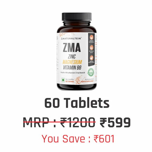 ZMA (Zinc Magnesium Vitamin B6)