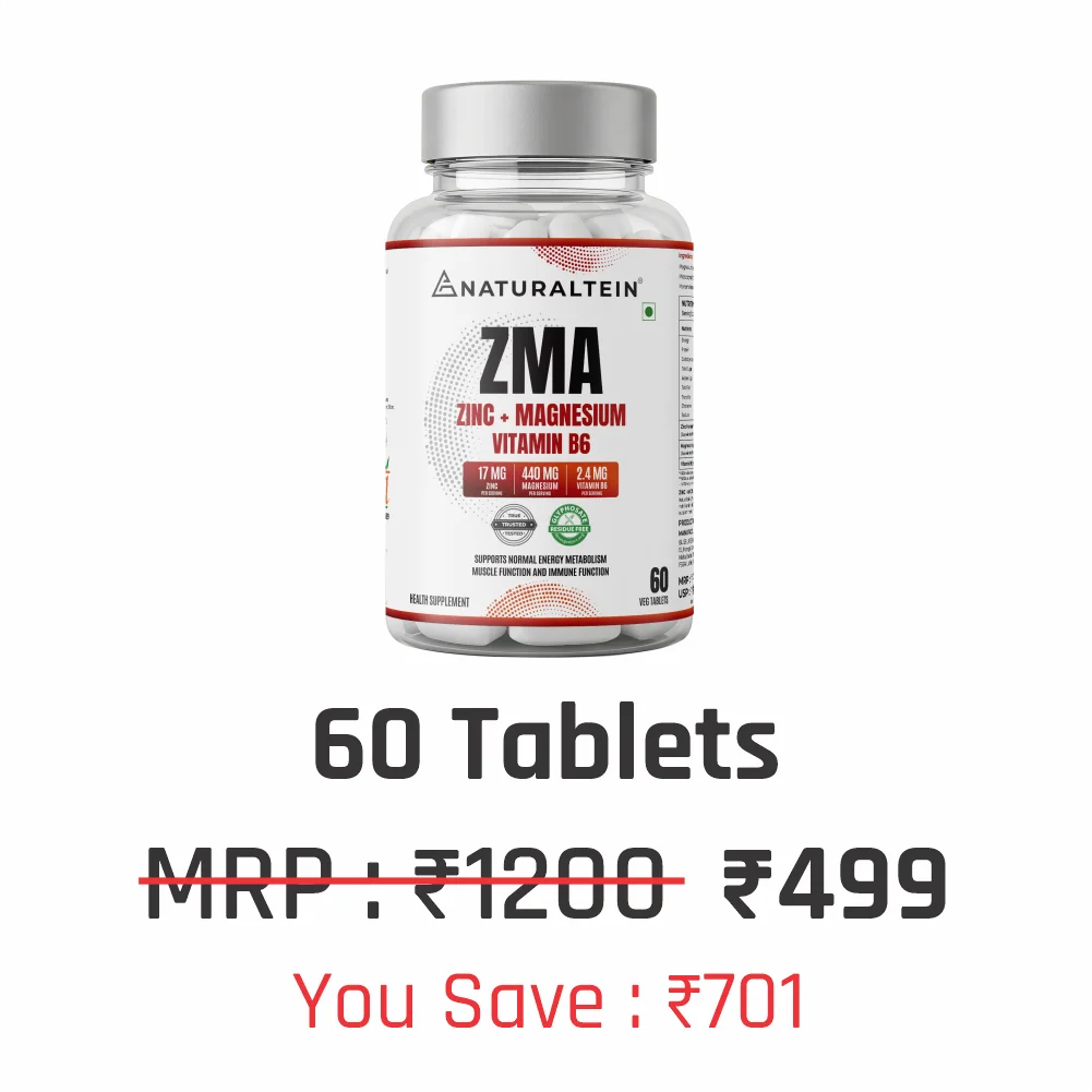 ZMA (Zinc Magnesium Vitamin B6)