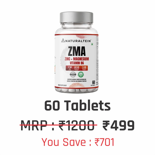 ZMA (Zinc Magnesium Vitamin B6)