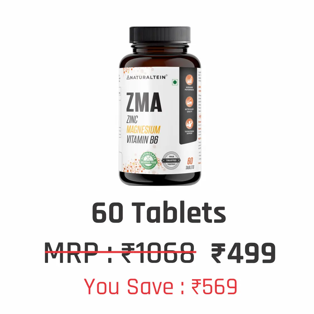 ZMA (Zinc Magnesium Vitamin B6)
