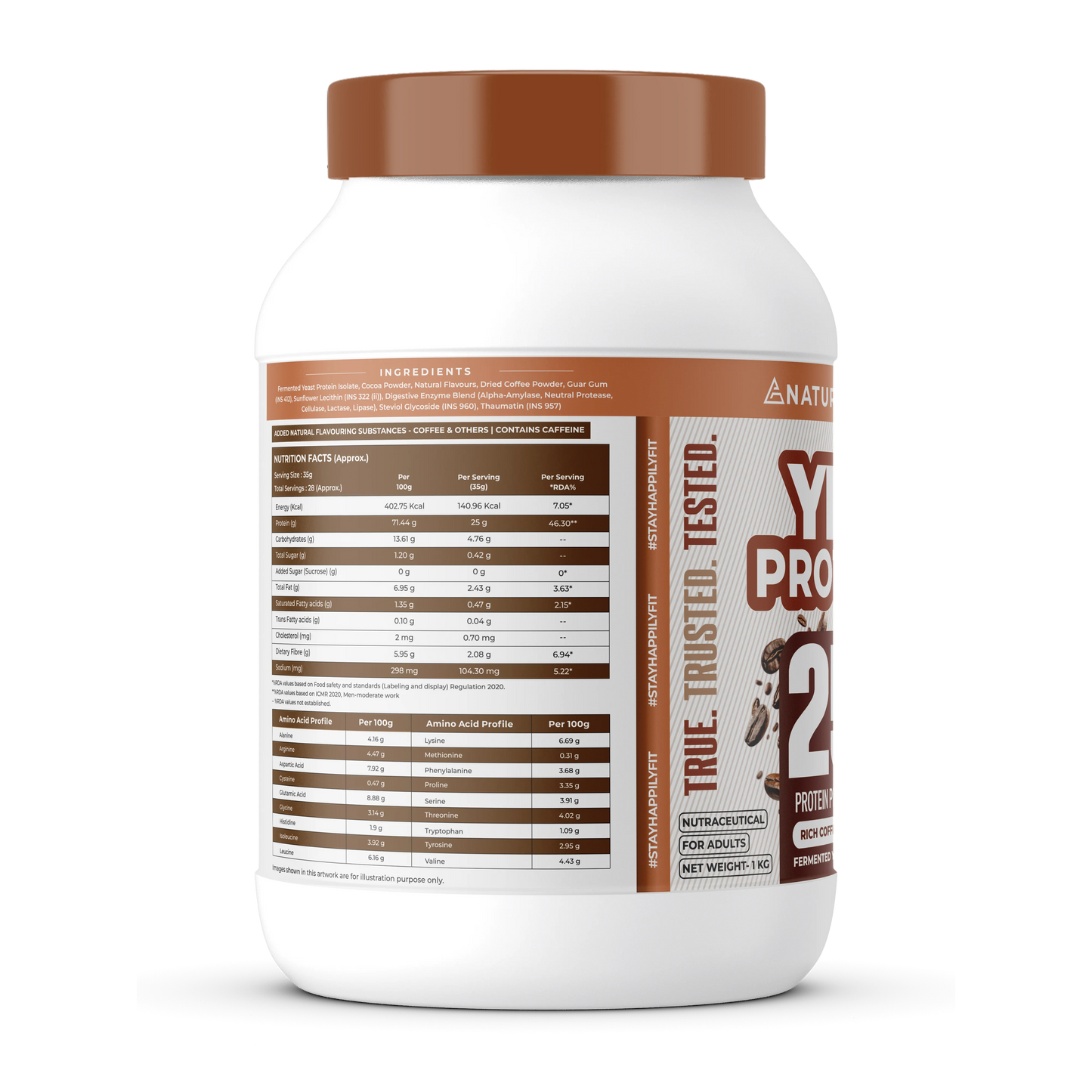 100% Natural Yes Protein