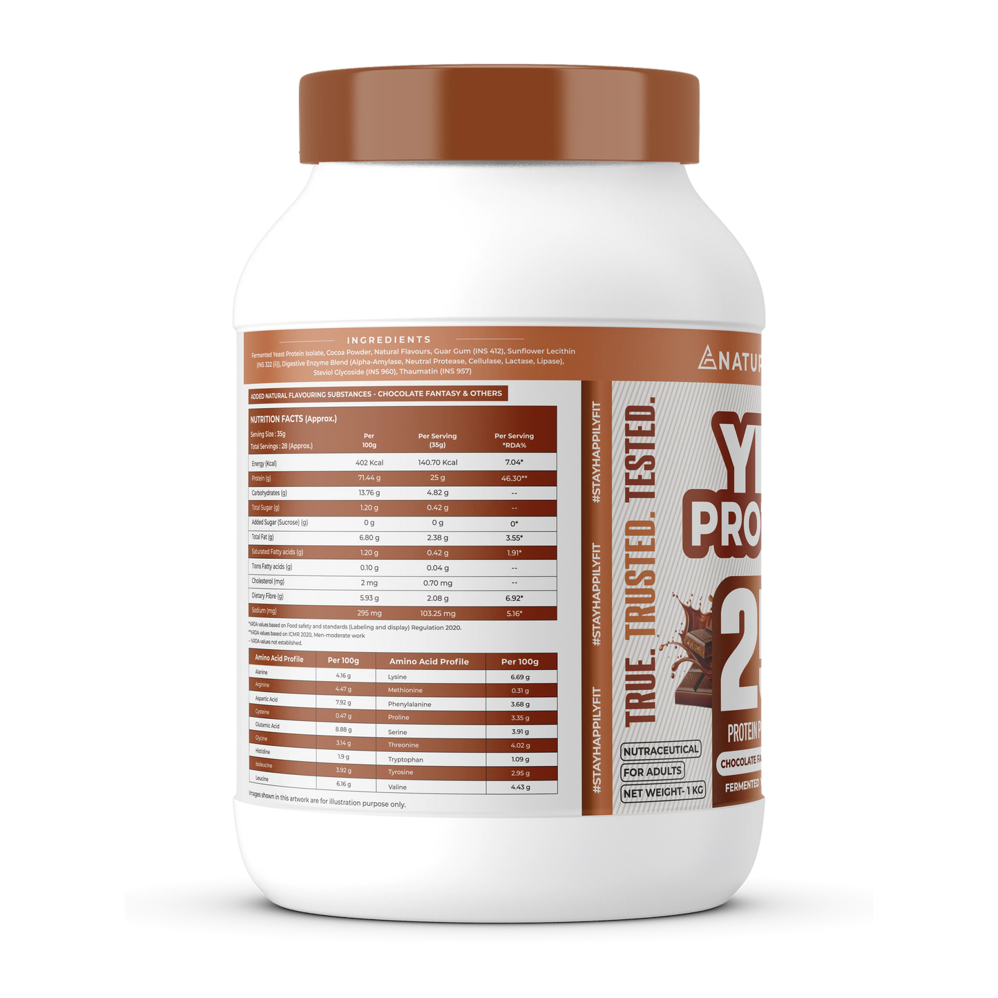 100% Natural Yes Protein