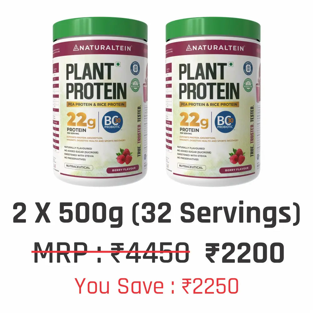 100% Natural Plant Protein