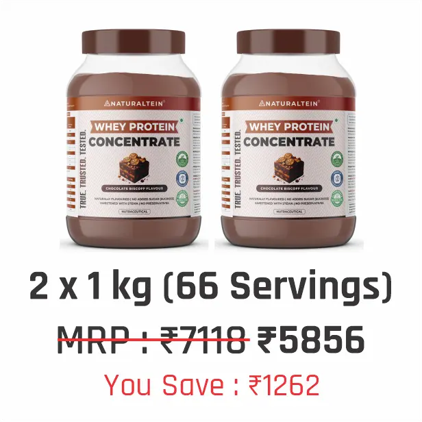 100% Natural Whey Protein Concentrate