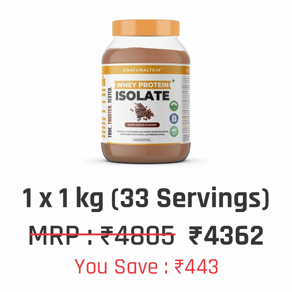 100% Natural Whey Protein Isolate