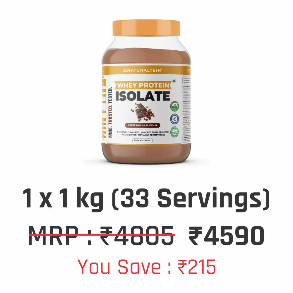 100% Natural Whey Protein Isolate