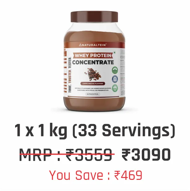 100% Natural Whey Protein Concentrate