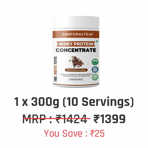 100% Natural Whey Protein Concentrate