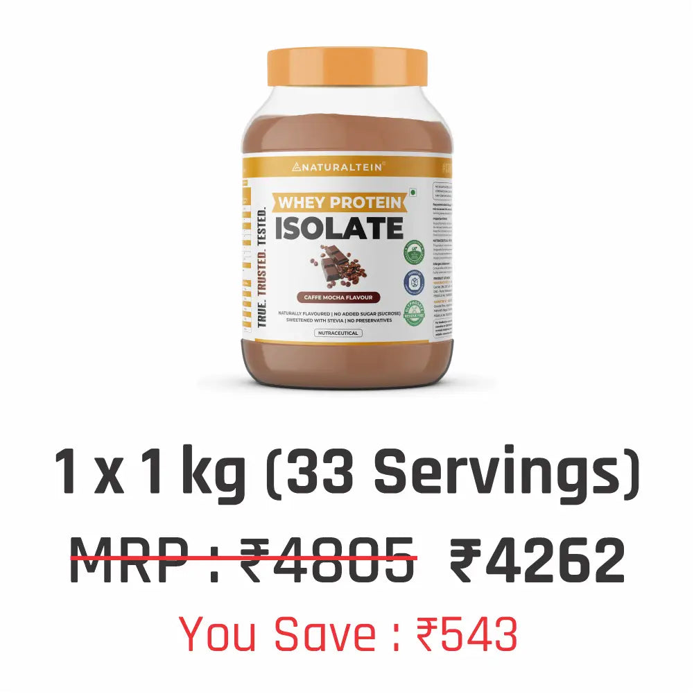 100% Natural Whey Protein Isolate