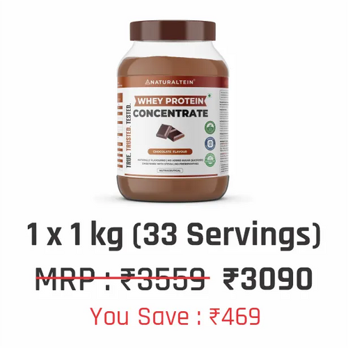 100% Natural Whey Protein Concentrate