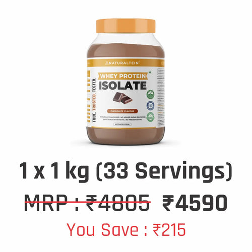 100% Natural Whey Protein Isolate