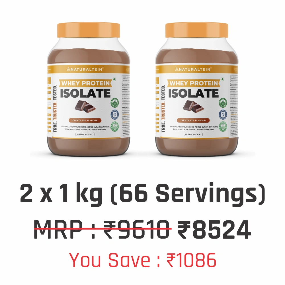 100% Natural Whey Protein Isolate