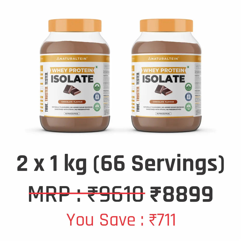 100% Natural Whey Protein Isolate