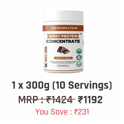 100% Natural Whey Protein Concentrate