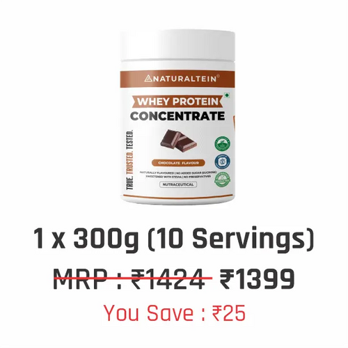 100% Natural Whey Protein Concentrate