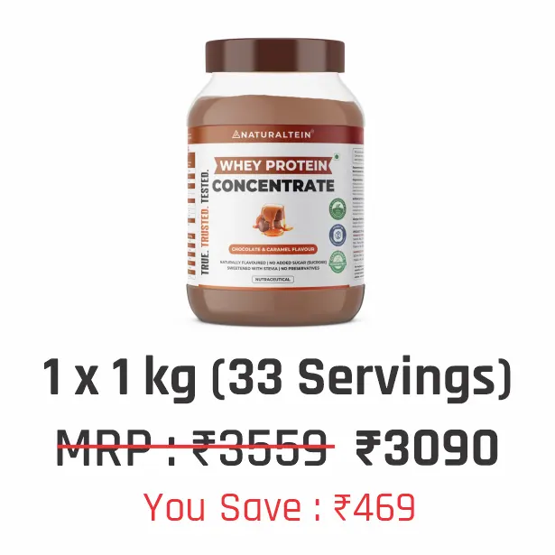 100% Natural Whey Protein Concentrate