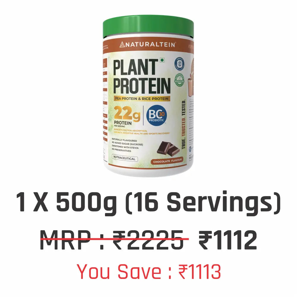 100% Natural Plant Protein