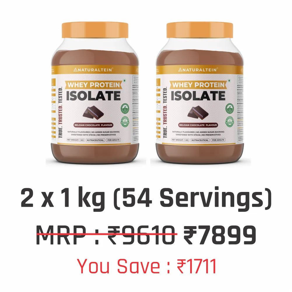 100% Natural Whey Protein Isolate