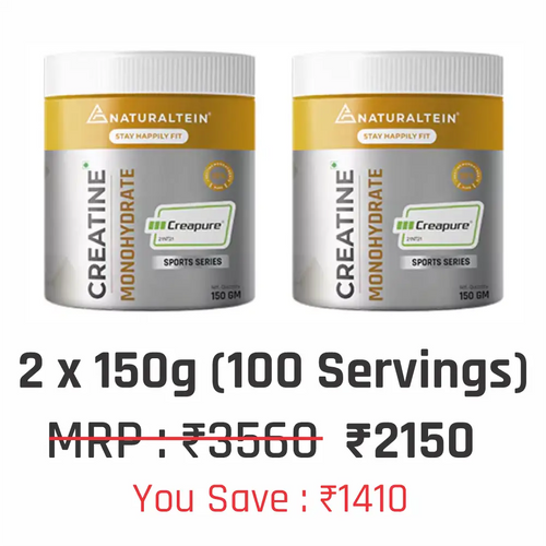 100% Pure Creapure Creatine Monohydrate