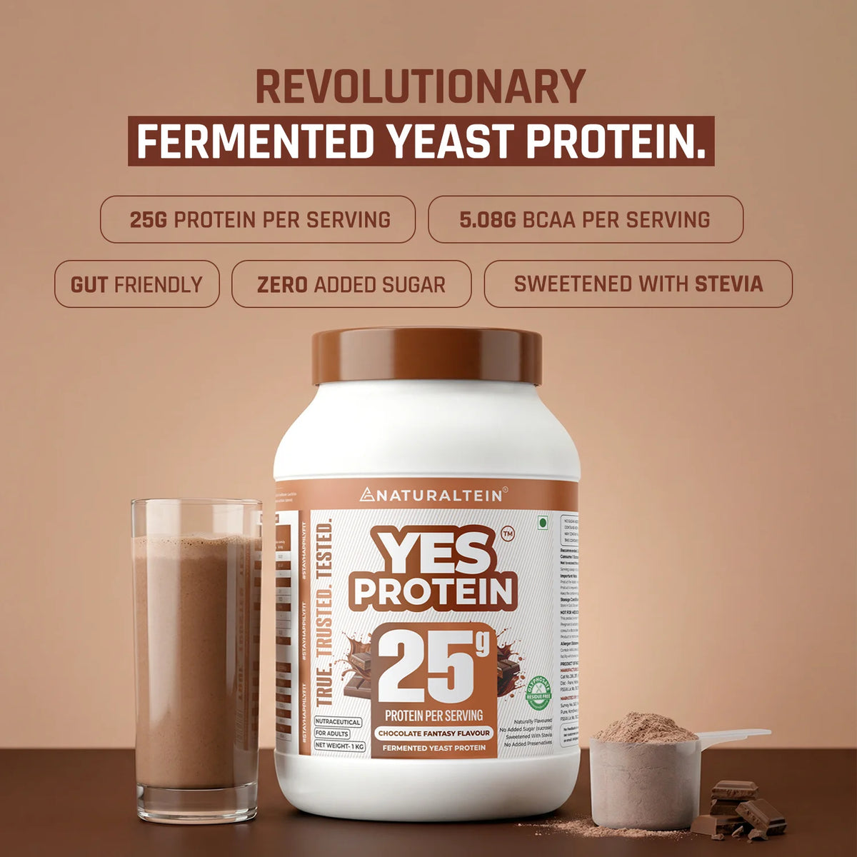 100% Natural Yeast Protein – naturaltein