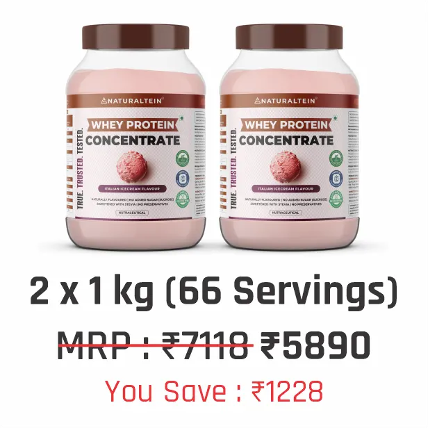 100% Natural Whey Protein Concentrate