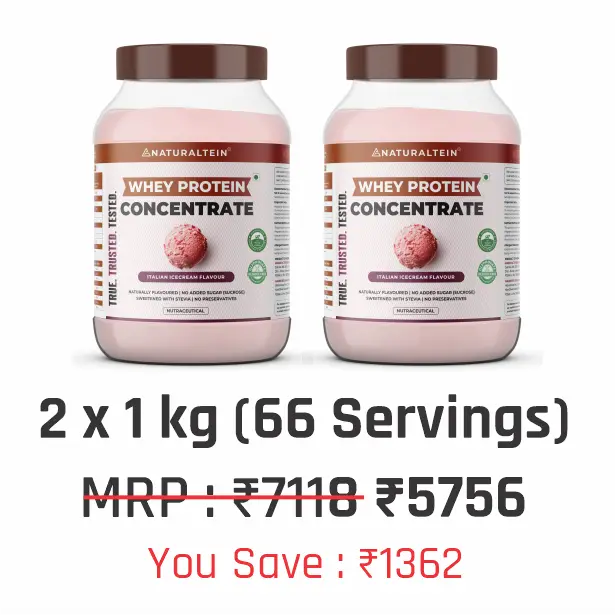 100% Natural Whey Protein Concentrate