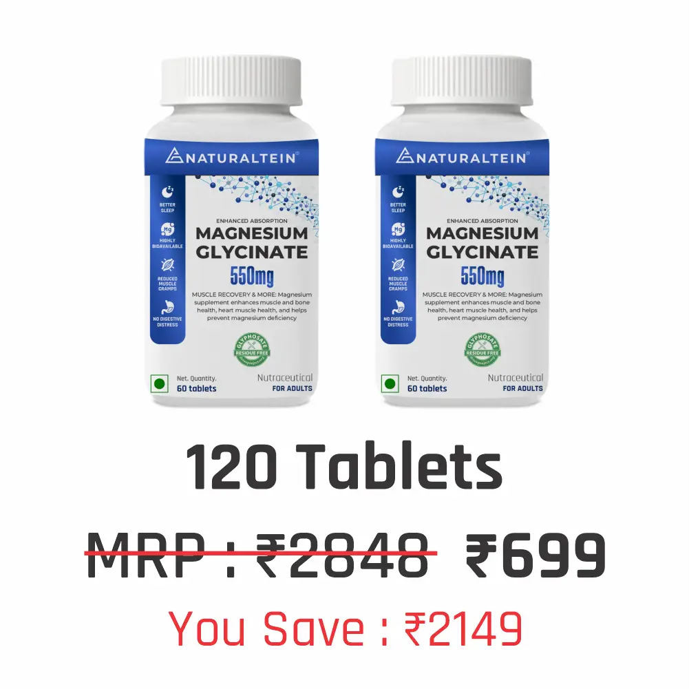 100% Pure Magnesium Glycinate