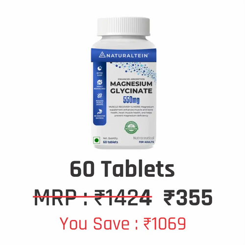 100% Pure Magnesium Glycinate
