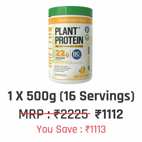 100% Natural Plant Protein