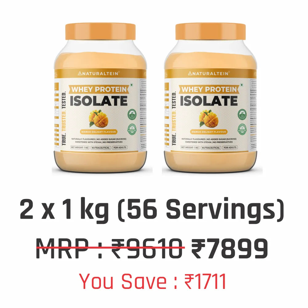 100% Natural Whey Protein Isolate