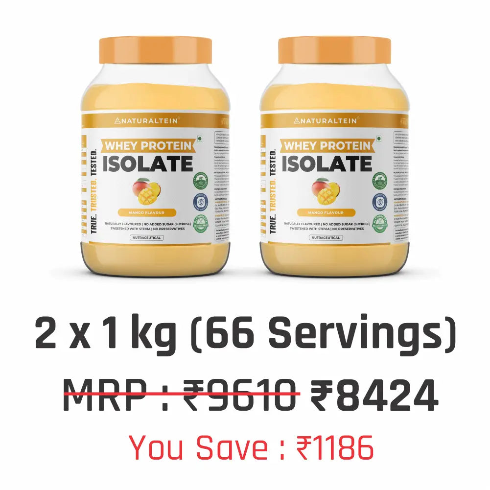 100% Natural Whey Protein Isolate