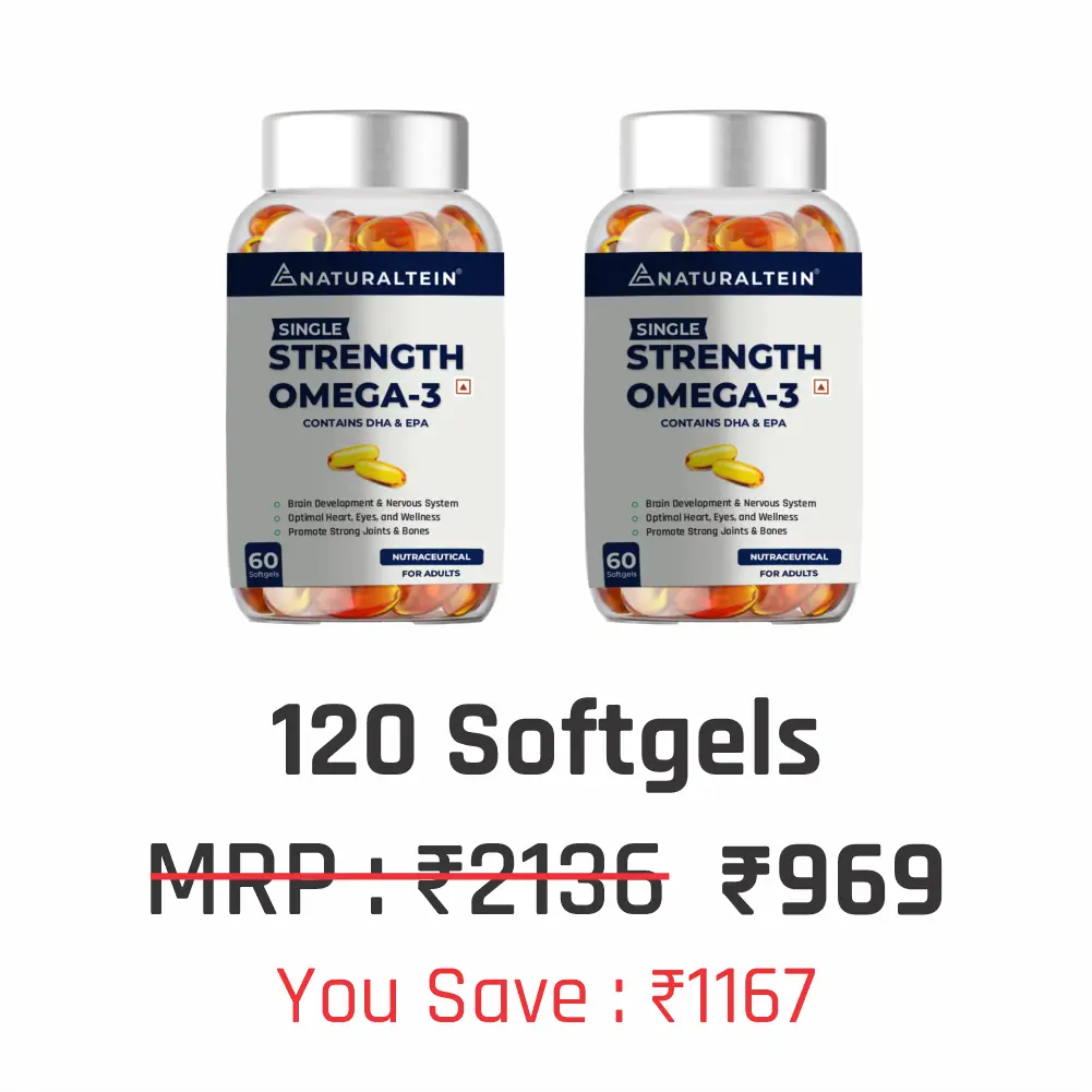Single Strength Omega 3 with Vit E