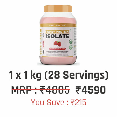 100% Natural Whey Protein Isolate