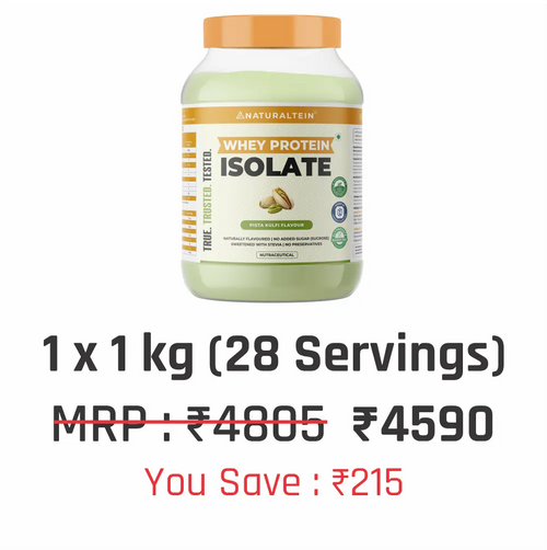 100% Natural Whey Protein Isolate