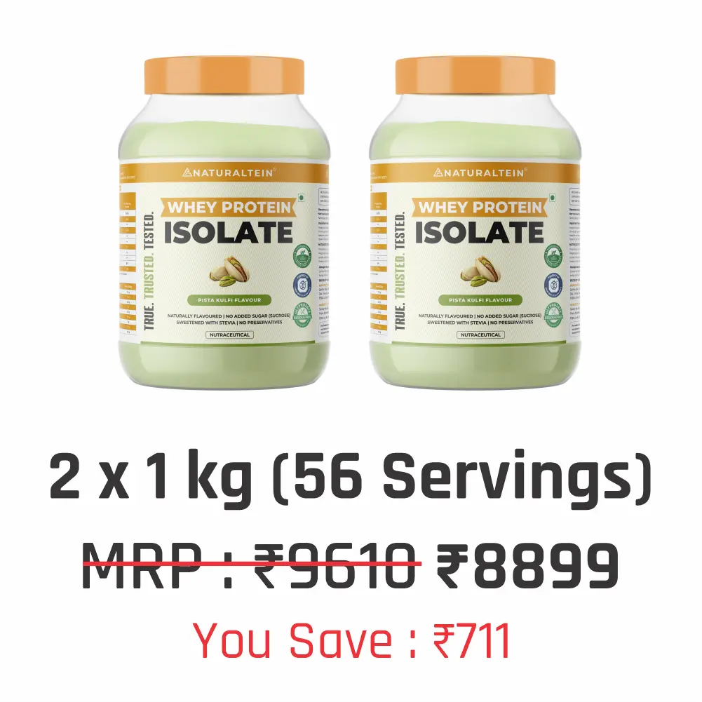 100% Natural Whey Protein Isolate