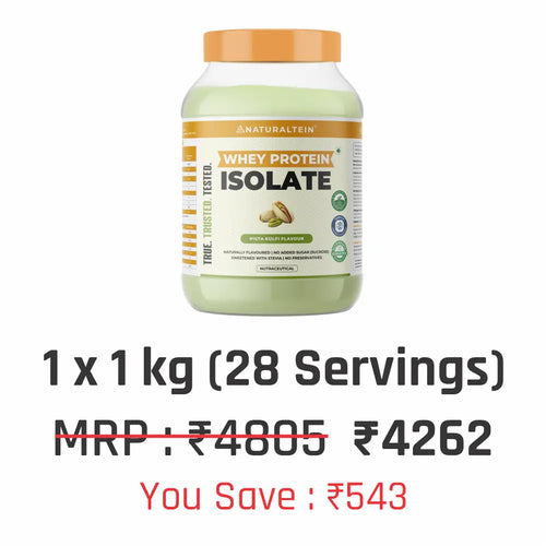 100% Natural Whey Protein Isolate