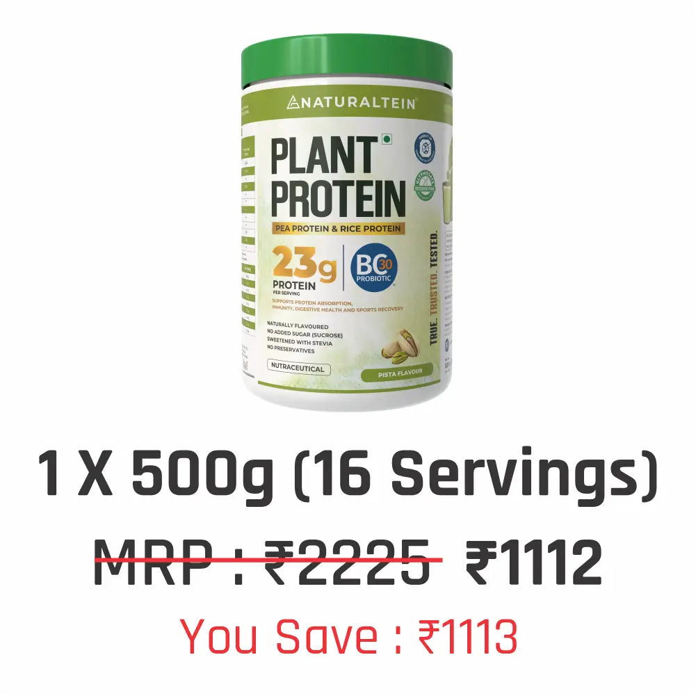 100% Natural Plant Protein